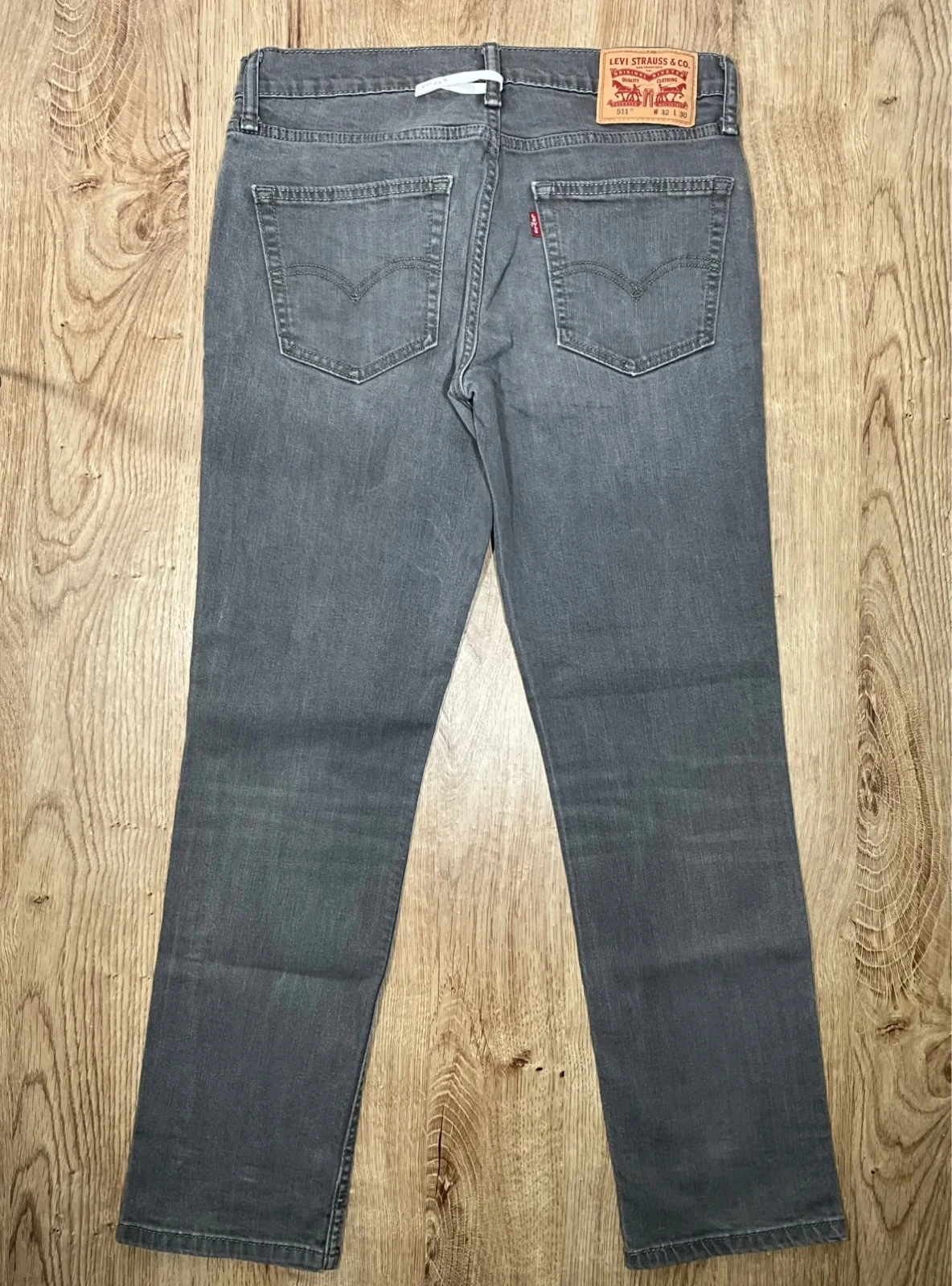 Jean Levi's 511 Coupe Slim W32 L30 Vintage 99% Coton GrisLvh 249 – photo 6